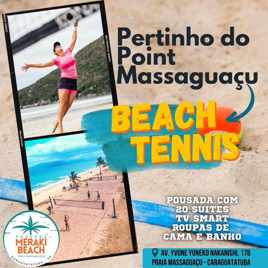 Pousada Meraki Beach 卡拉瓜塔图巴 外观 照片